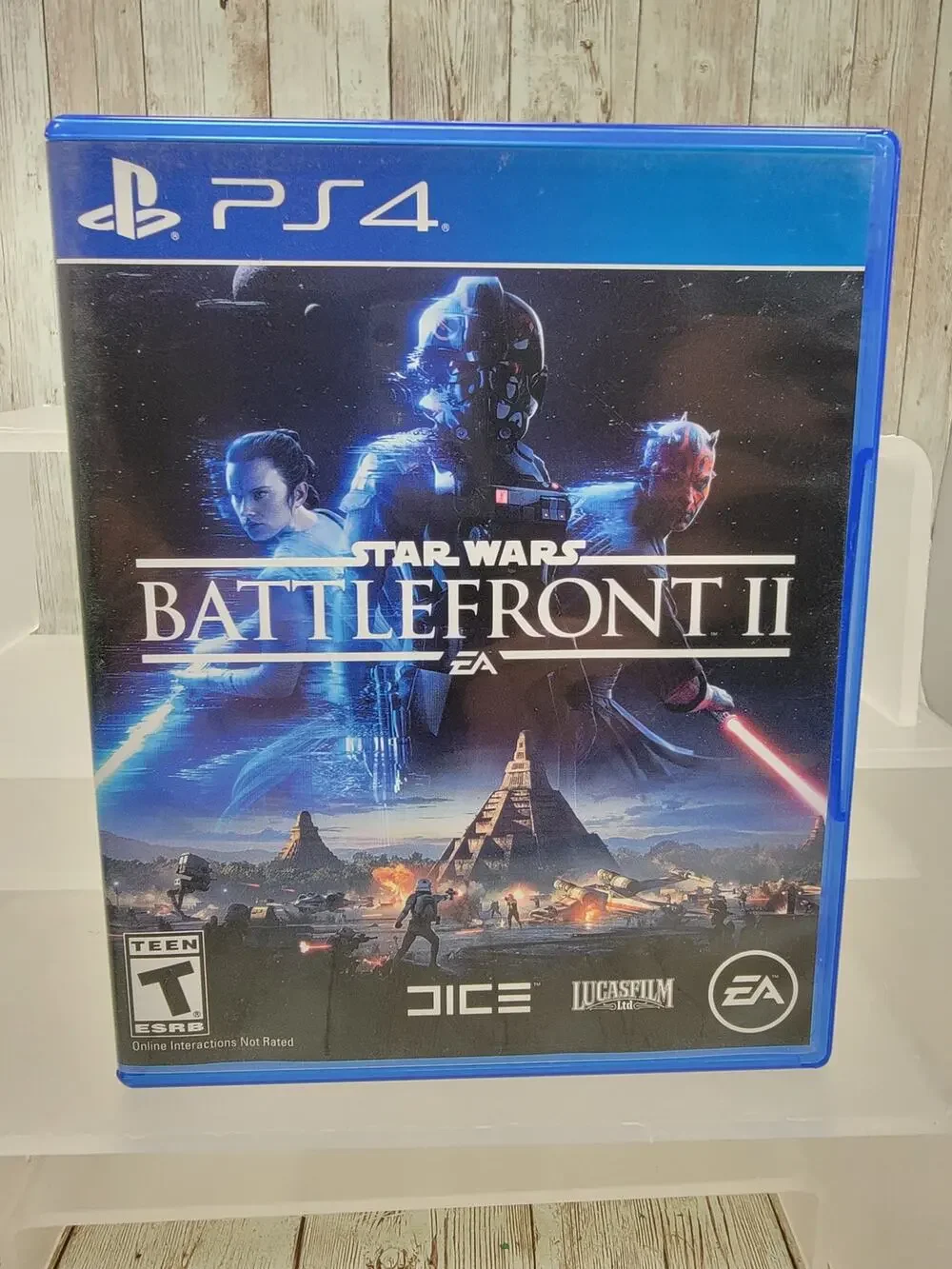 Star Wars Battlefront II PlayStation 4 (PS4) Multiplayer Shooter T-Teen